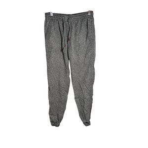 Anthropologie Black & White Polka Dot Drawstring Lounge jogger Pants XS